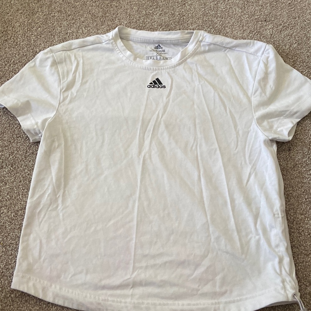 White shirt adidas